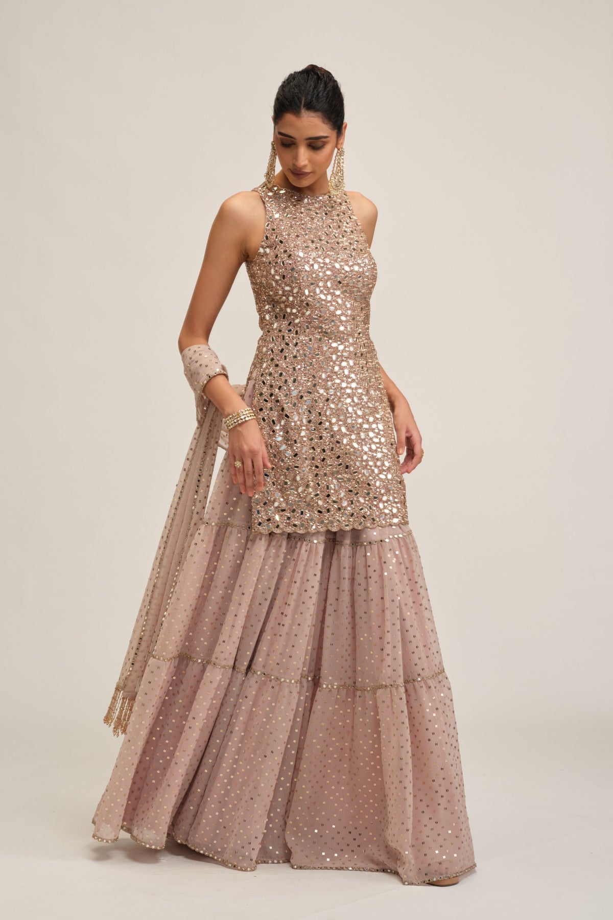 Ash Sharara Set