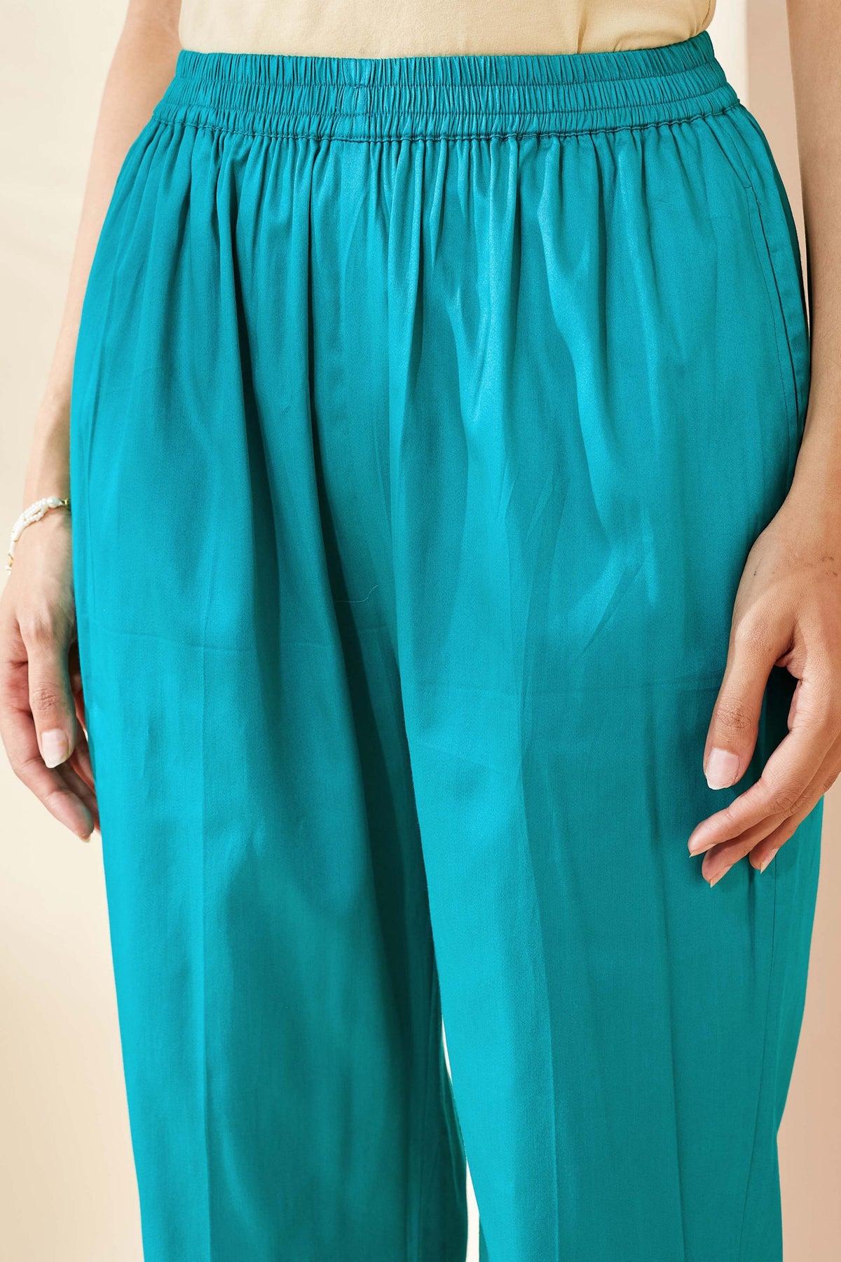 Turquoise Ruksaar Kurta Set