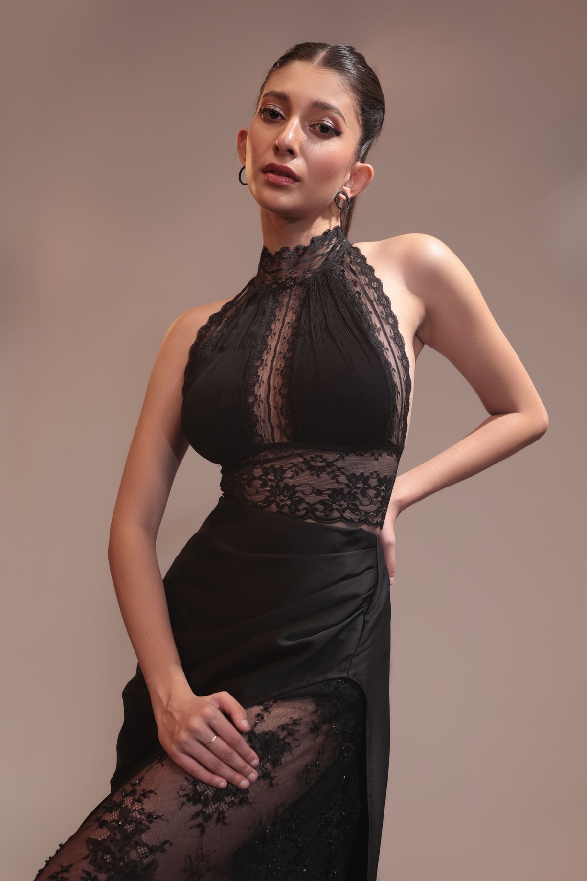 Ombrelle Draped Skirt Set