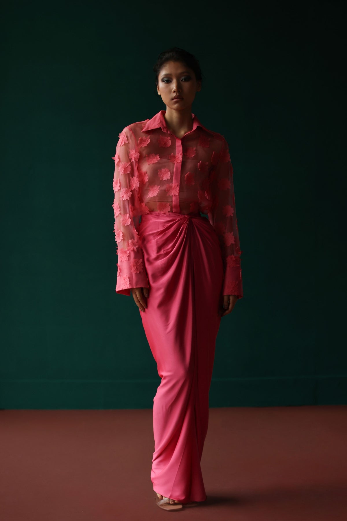 Pink Bloom Co-ord Set