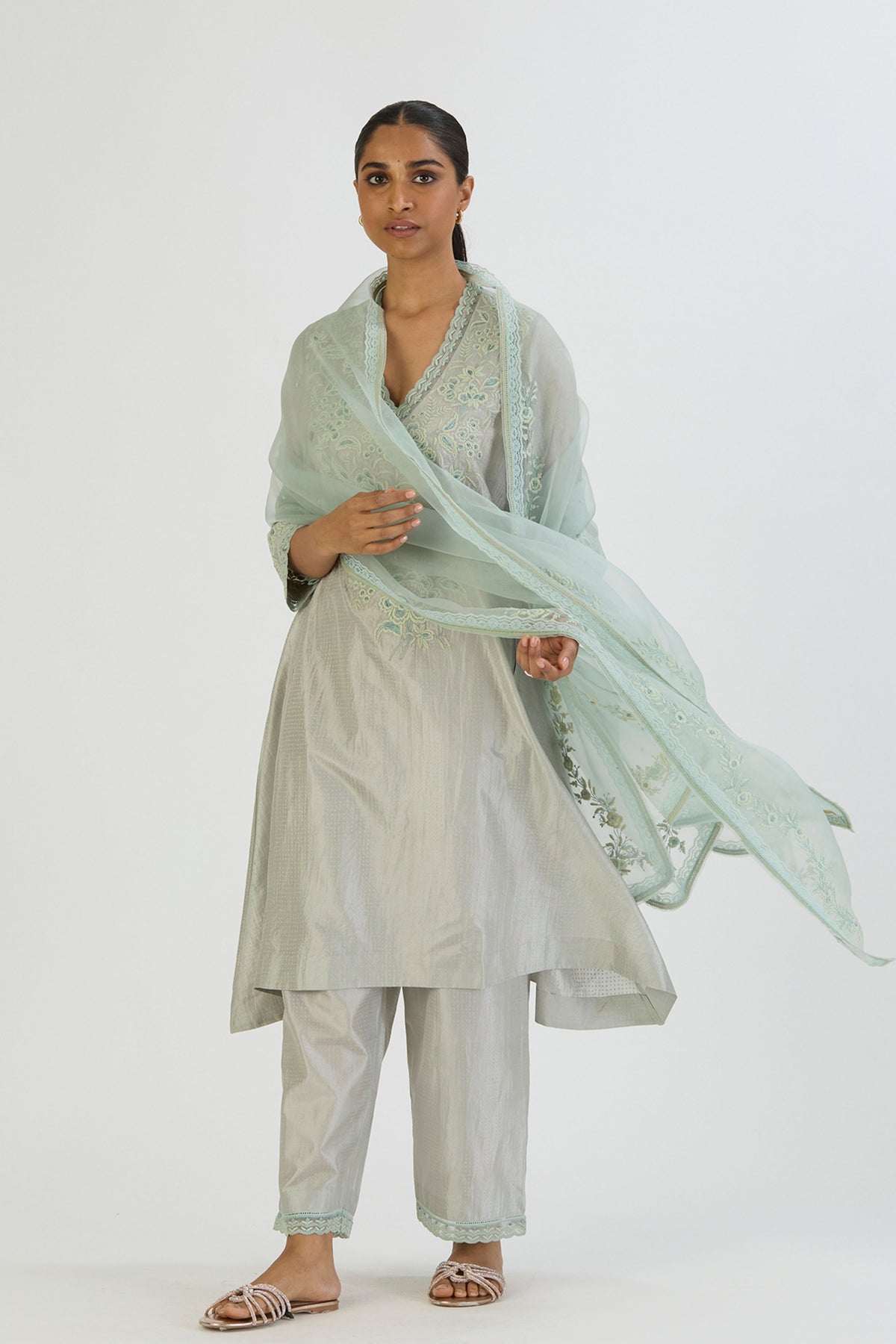Blue Dhara Dupatta