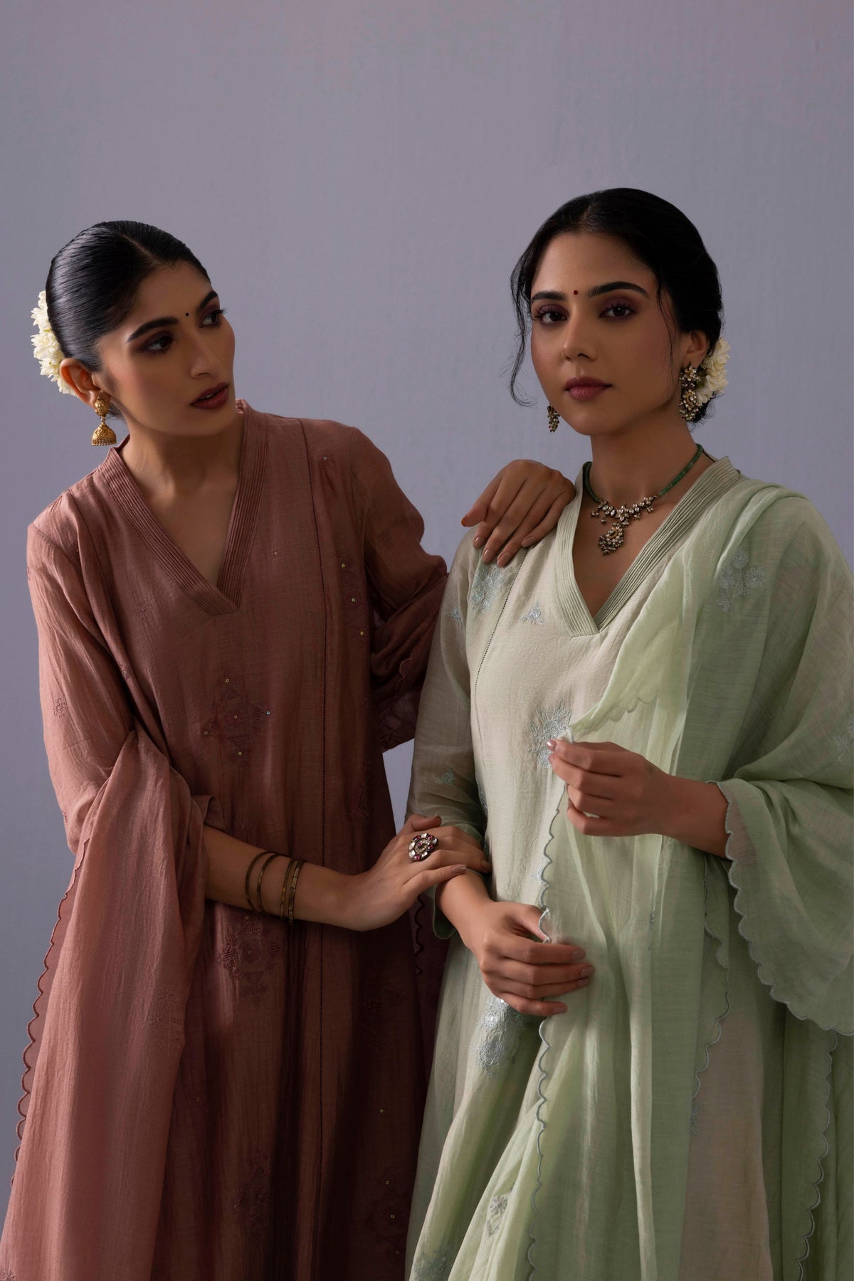 Ankita Brown Kurta Set