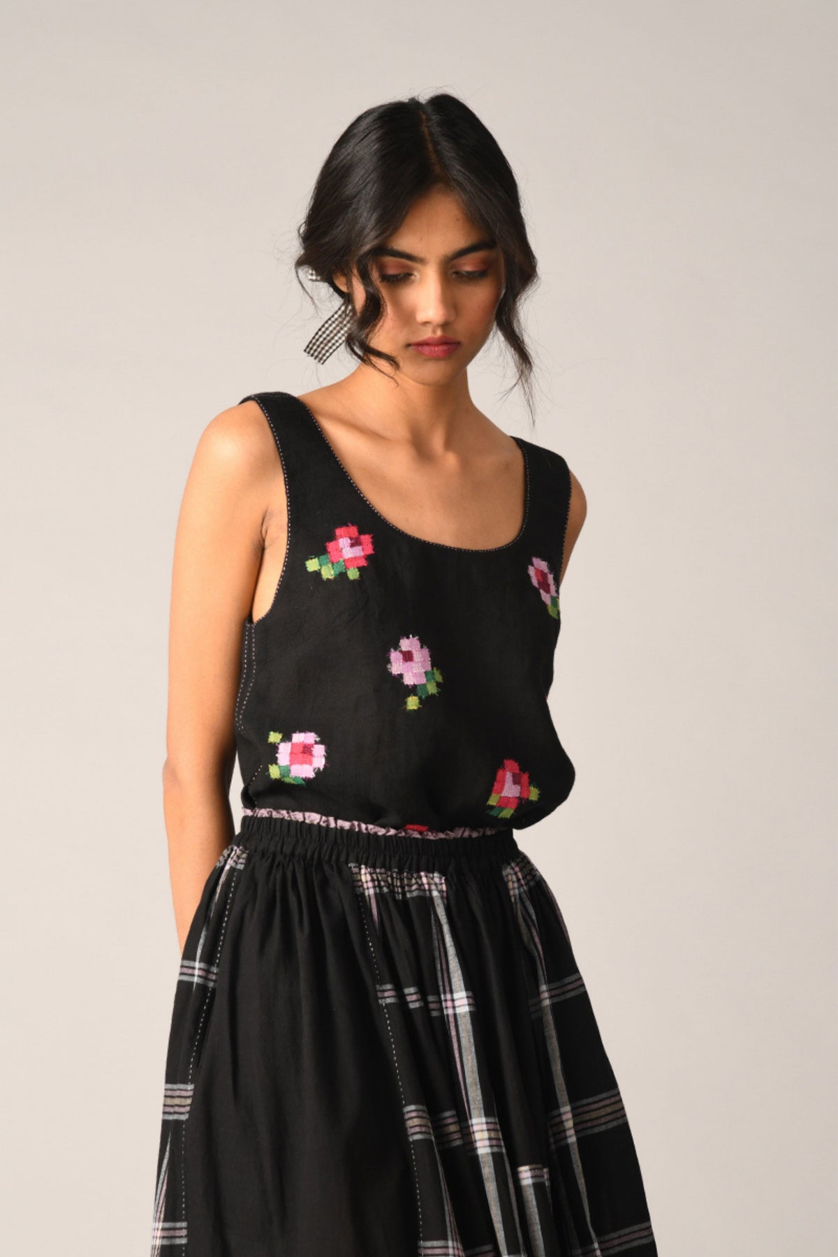 Coziae Patchwork Skirt