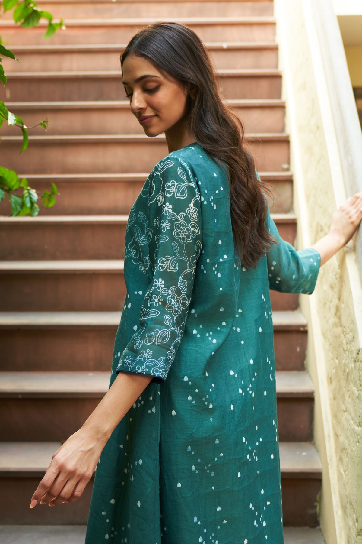 Emerald Printed Kurta