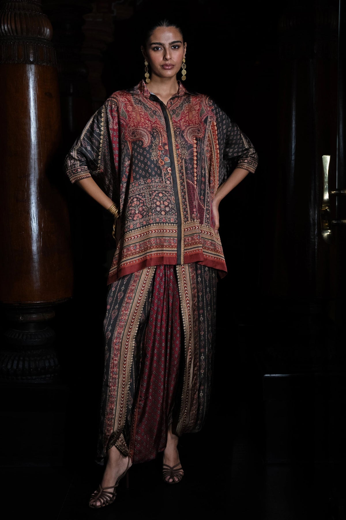 Boxy Printed Shirt