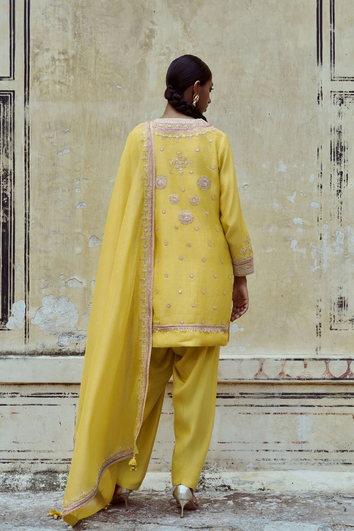 Yellow Moon Salwar Set