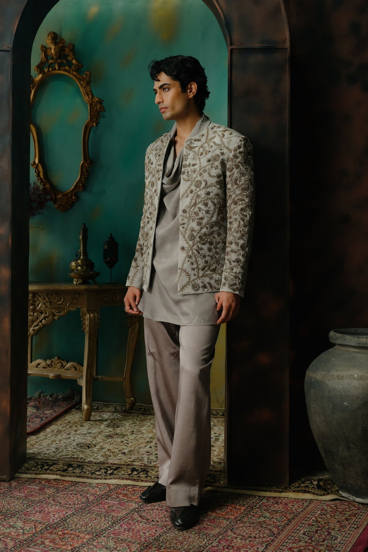 Vanya Short Jacket Set