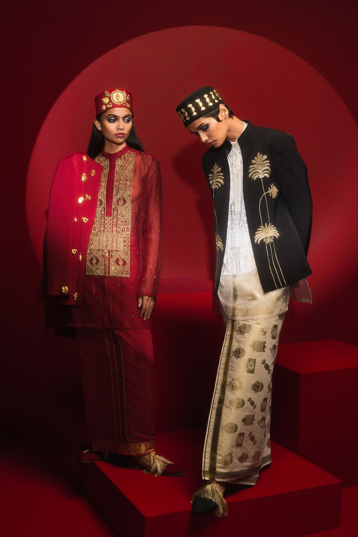 The Tinted Glass Kurta Jacket Set