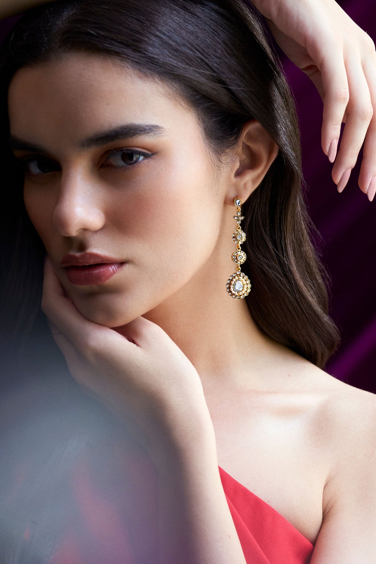 Pakeezah Kundan Drops