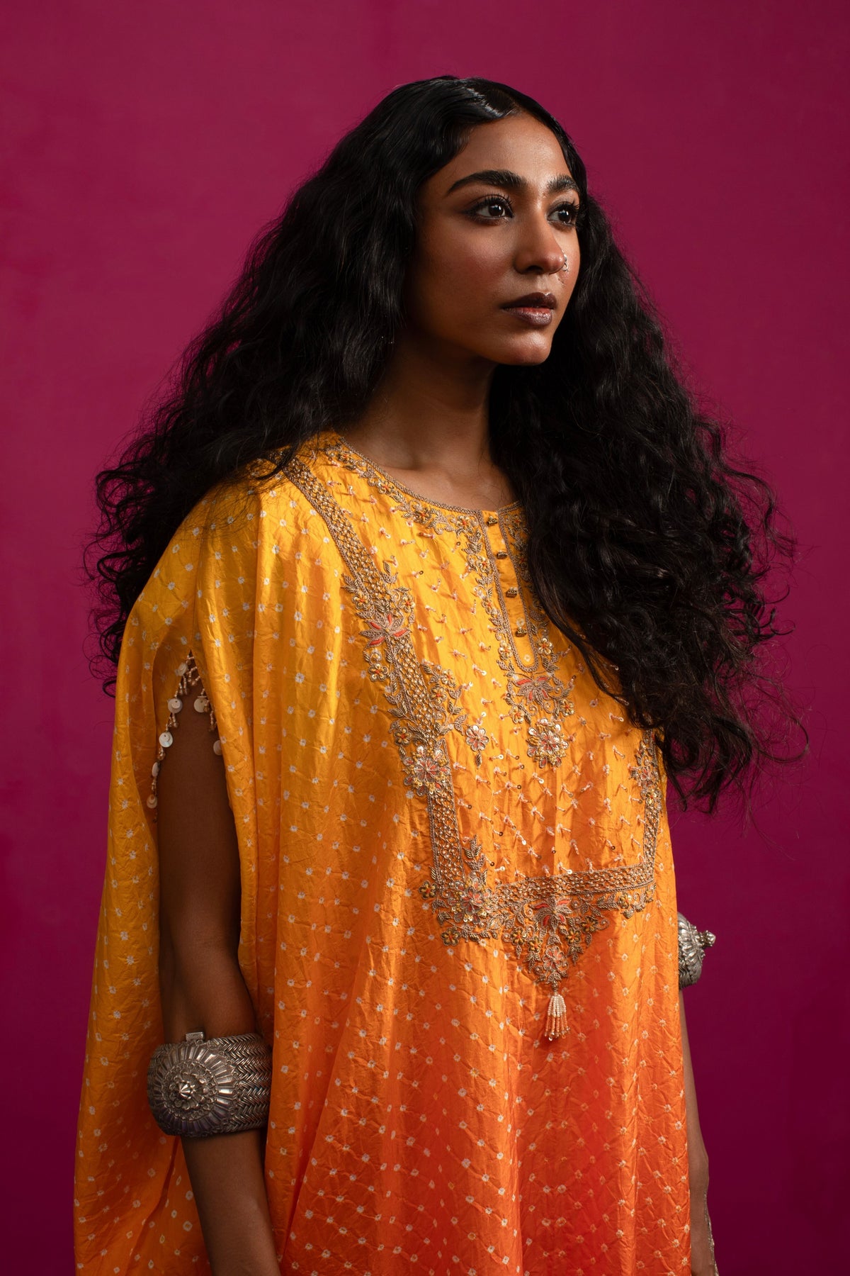 Mangalya Ombre Kaftan Set