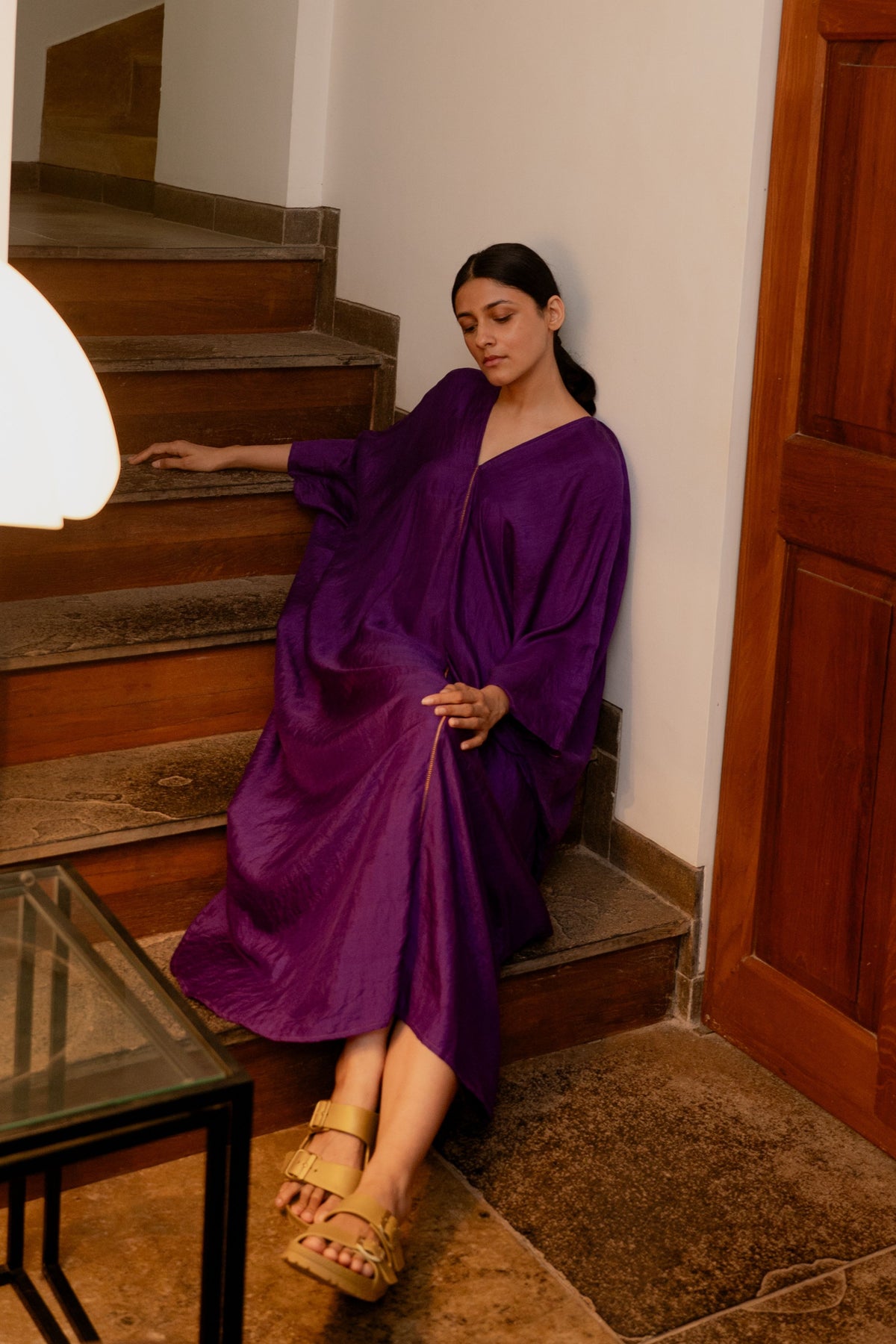 Purple Pondy Kaftan