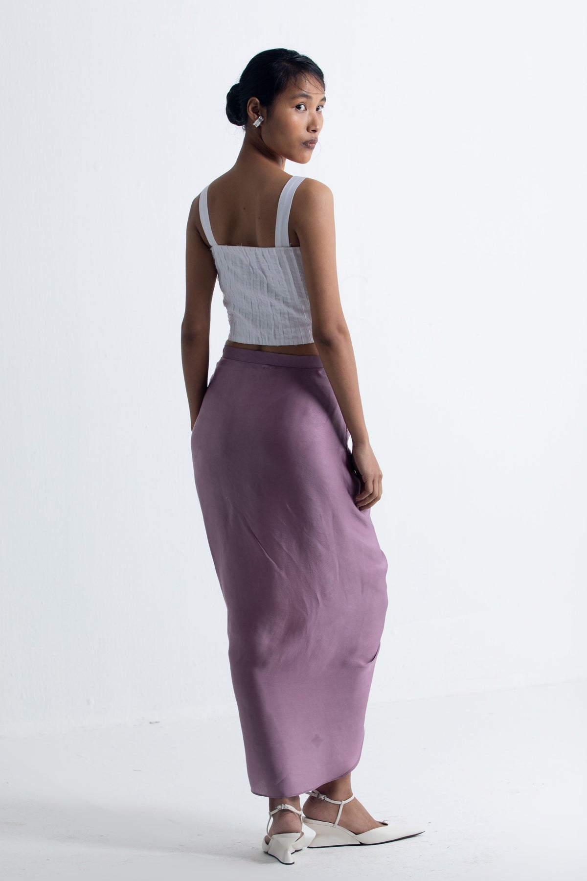 Lilac Drape Skirt