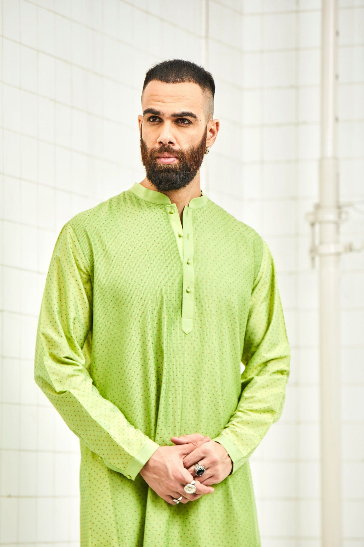 Block Print Kurta Set
