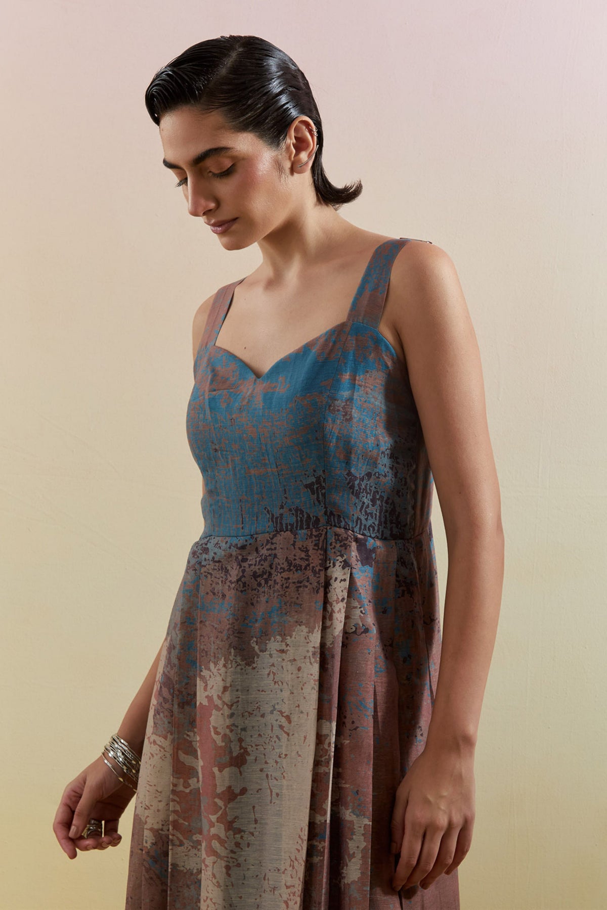 Gliss Brown Dress & Jacket