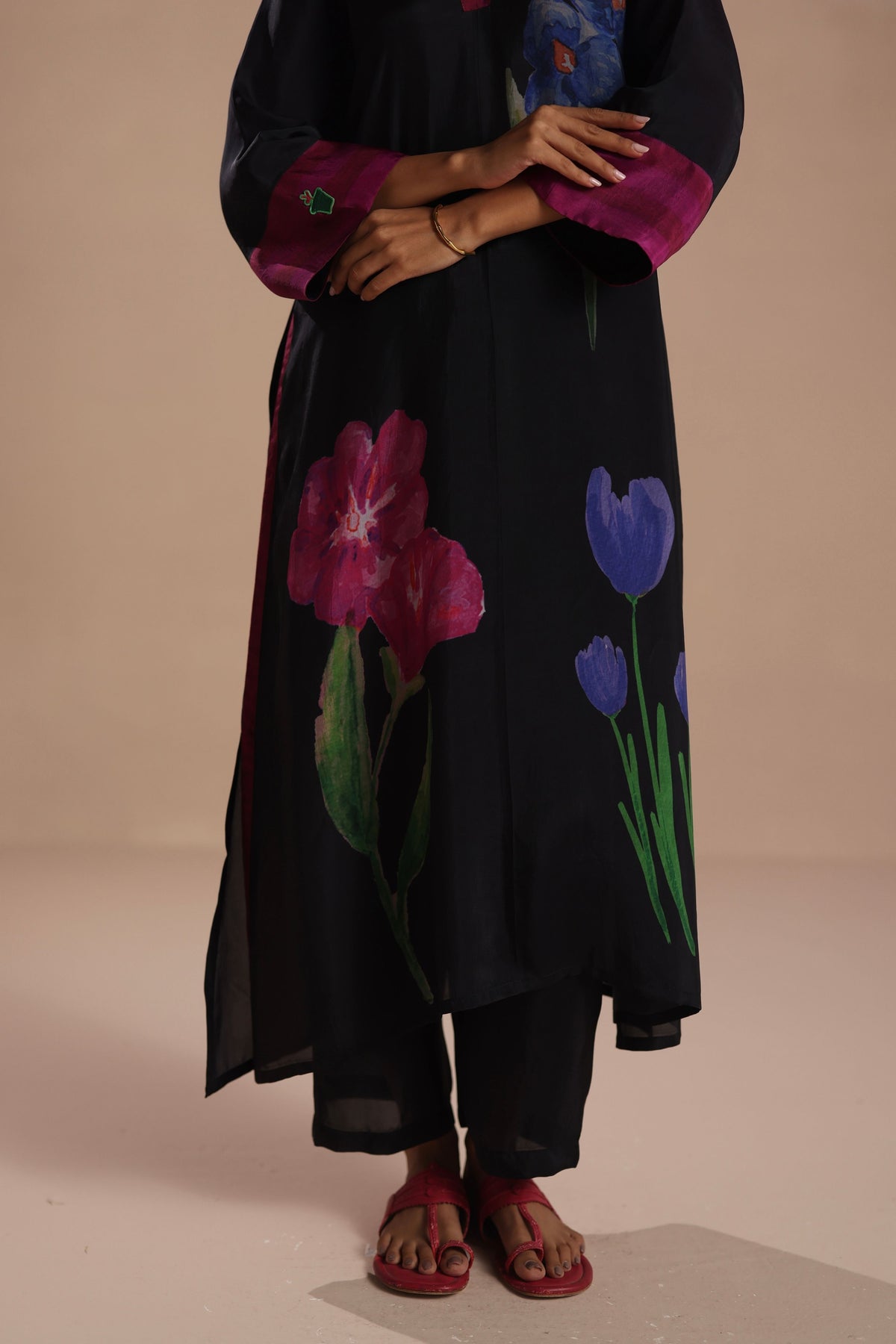 Hibiscus Kurta Set