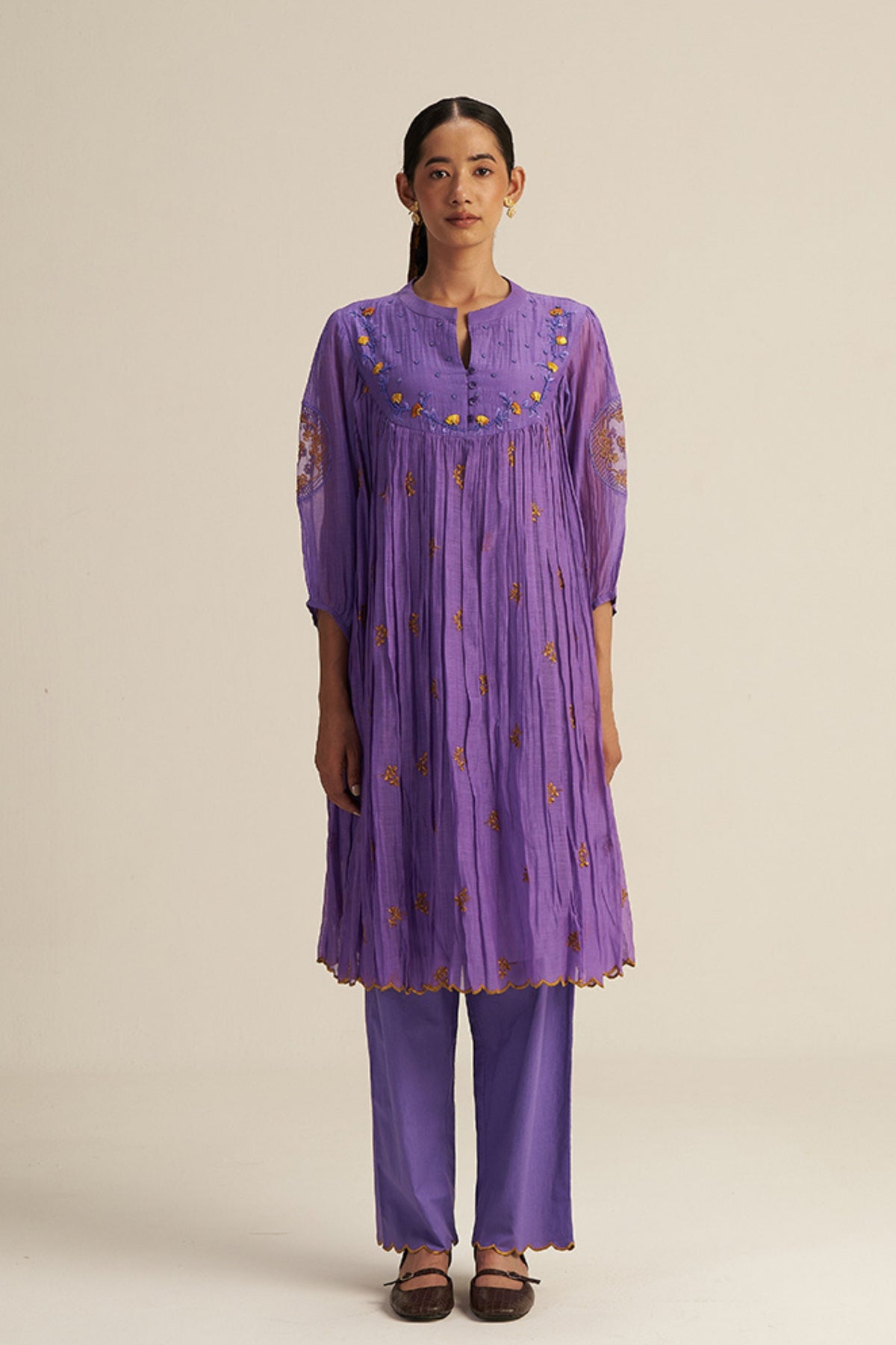 Old Rose Tunic Set