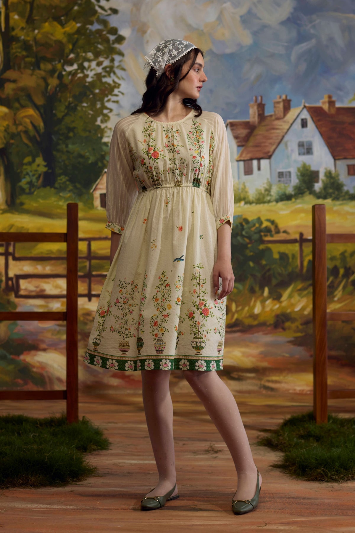 Lumina Floral Dress