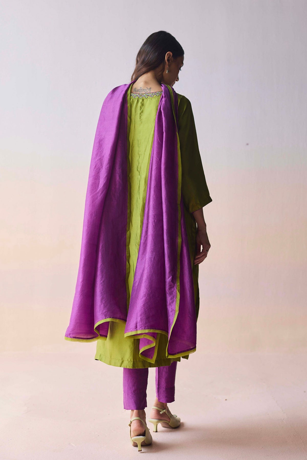 Riverstone Green Kurta and Pants
