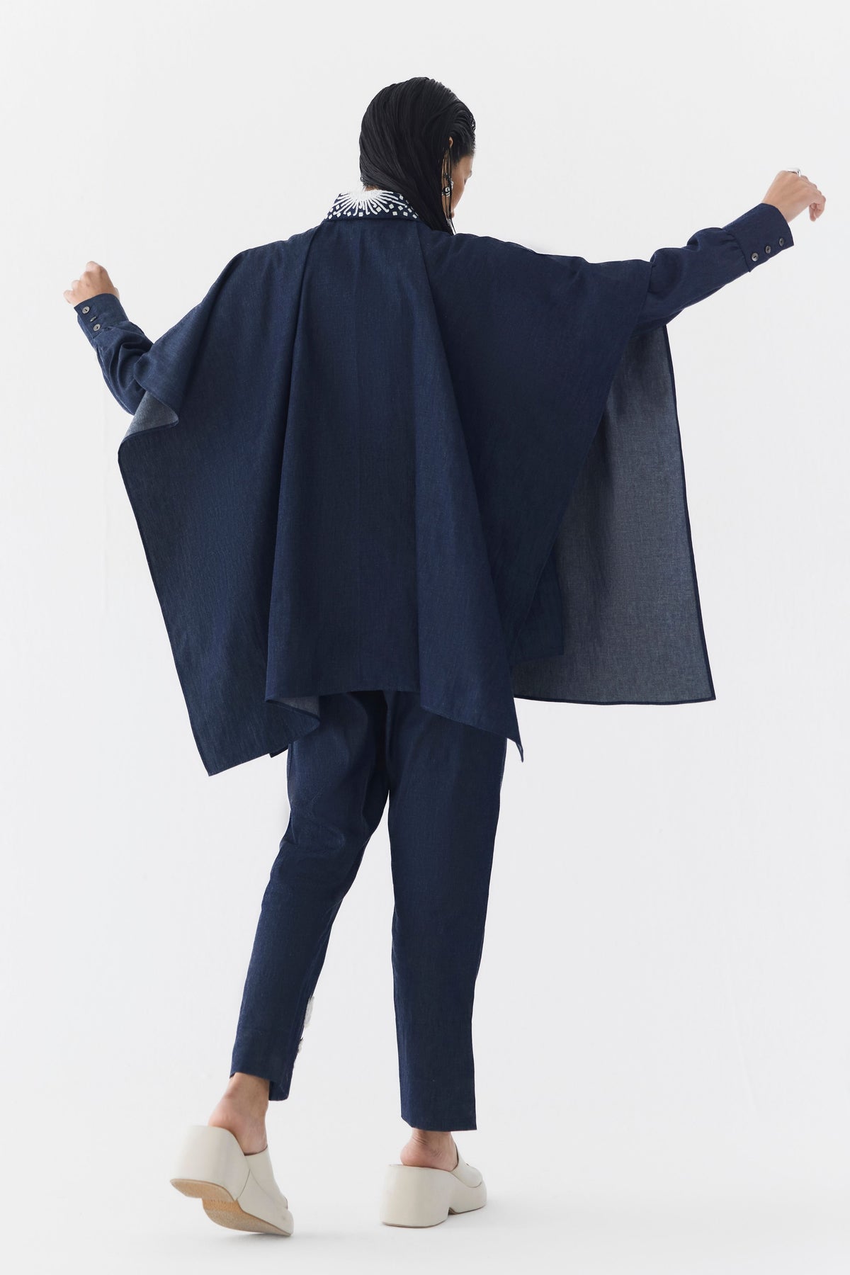 Calla Denim Shirt & Trousers