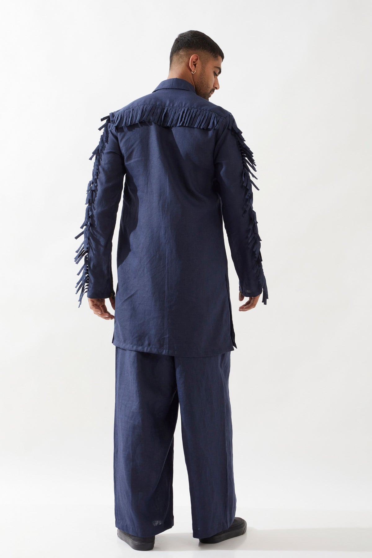 Eros Navy Kurta