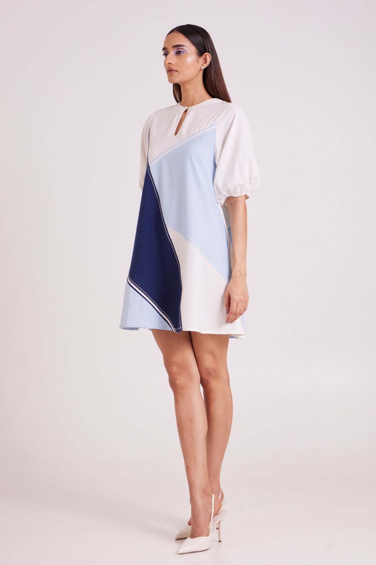 Juno Segmented Tide Dress