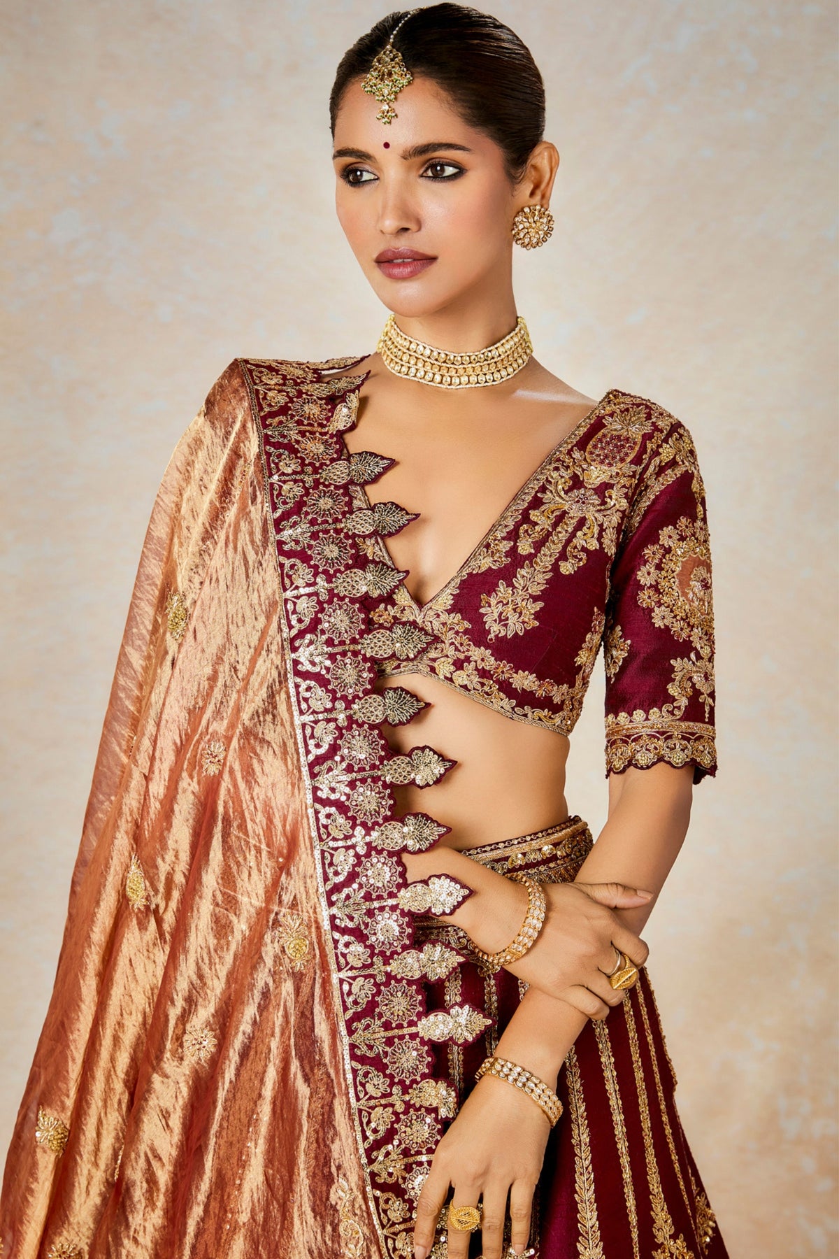 Anjeer Kalakand Lehenga Set