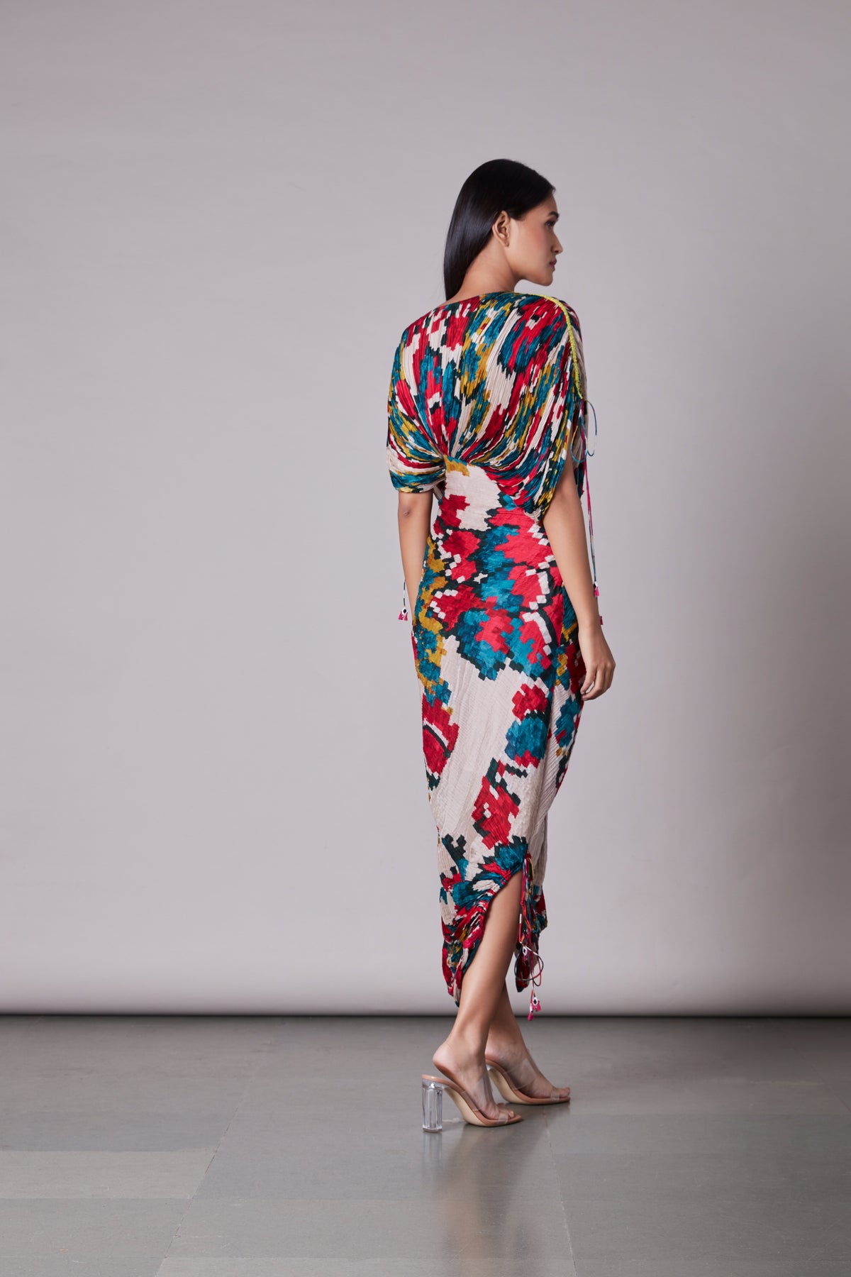 Scratch print  kaftan