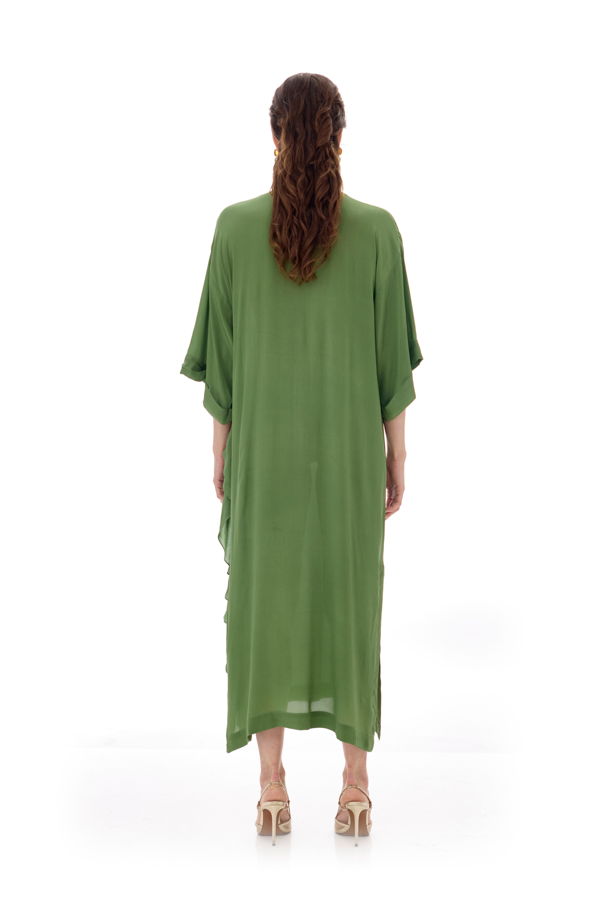 Nadia Green Boxy Dress