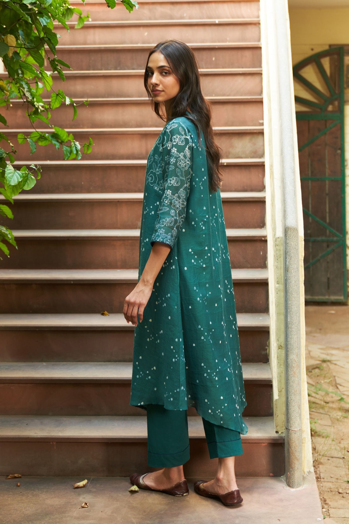 Emerald Printed Kurta