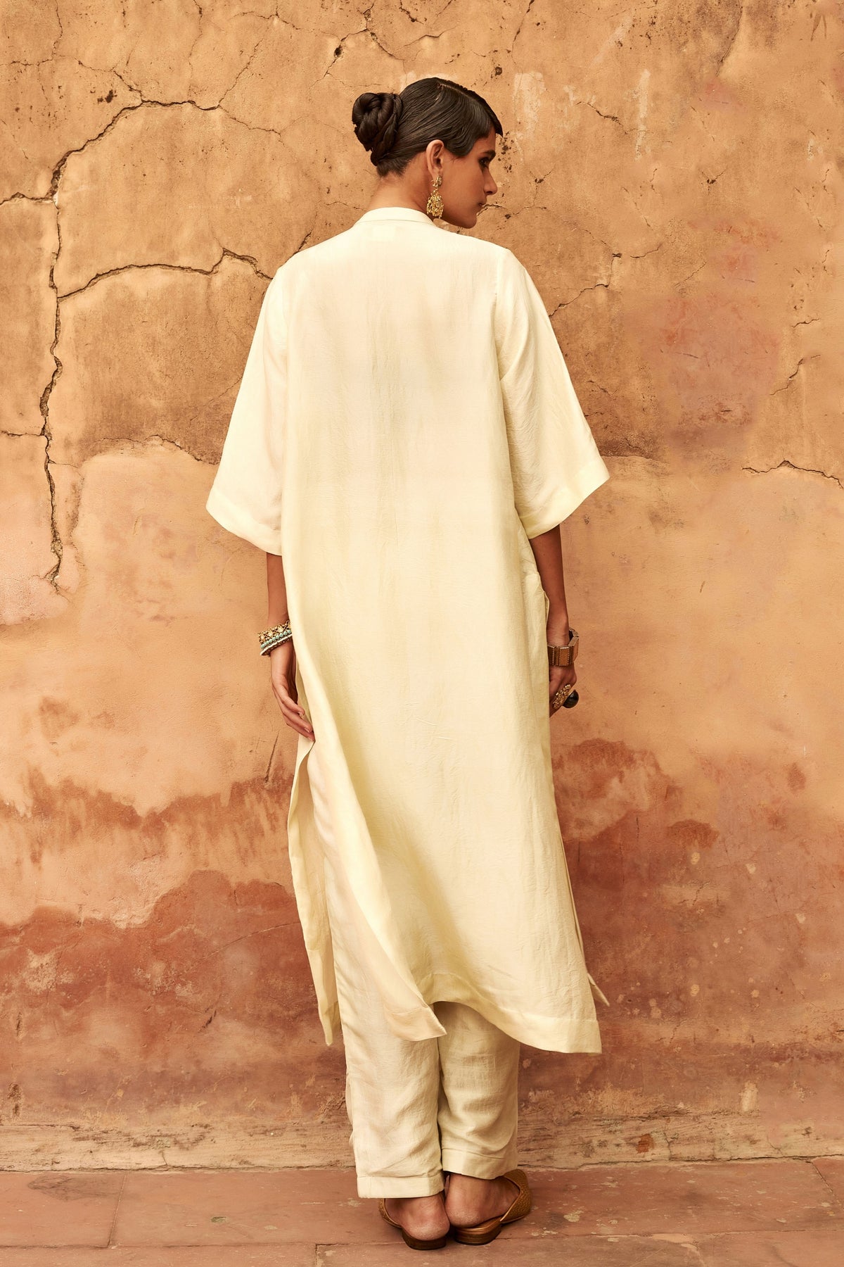 Ivory Dori Kaftan Set