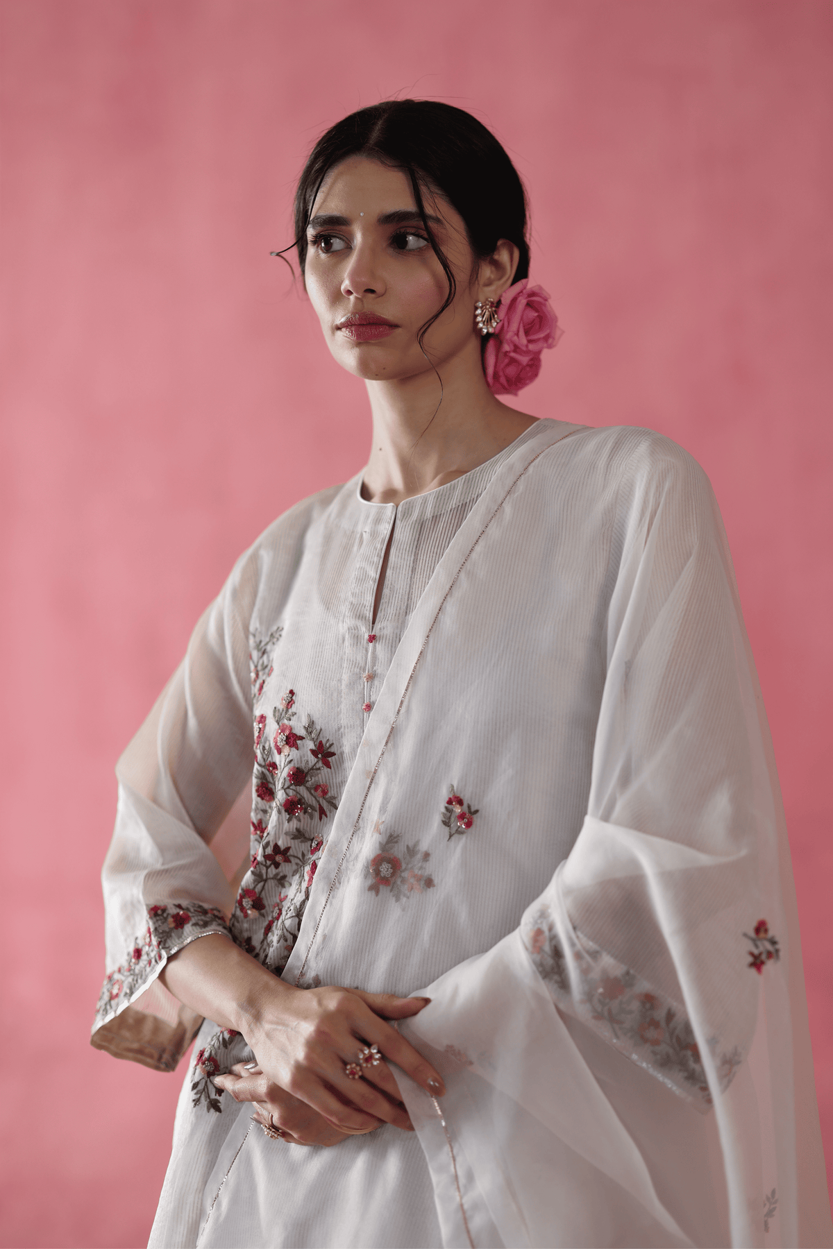 Ivory Phirni Kurta Set