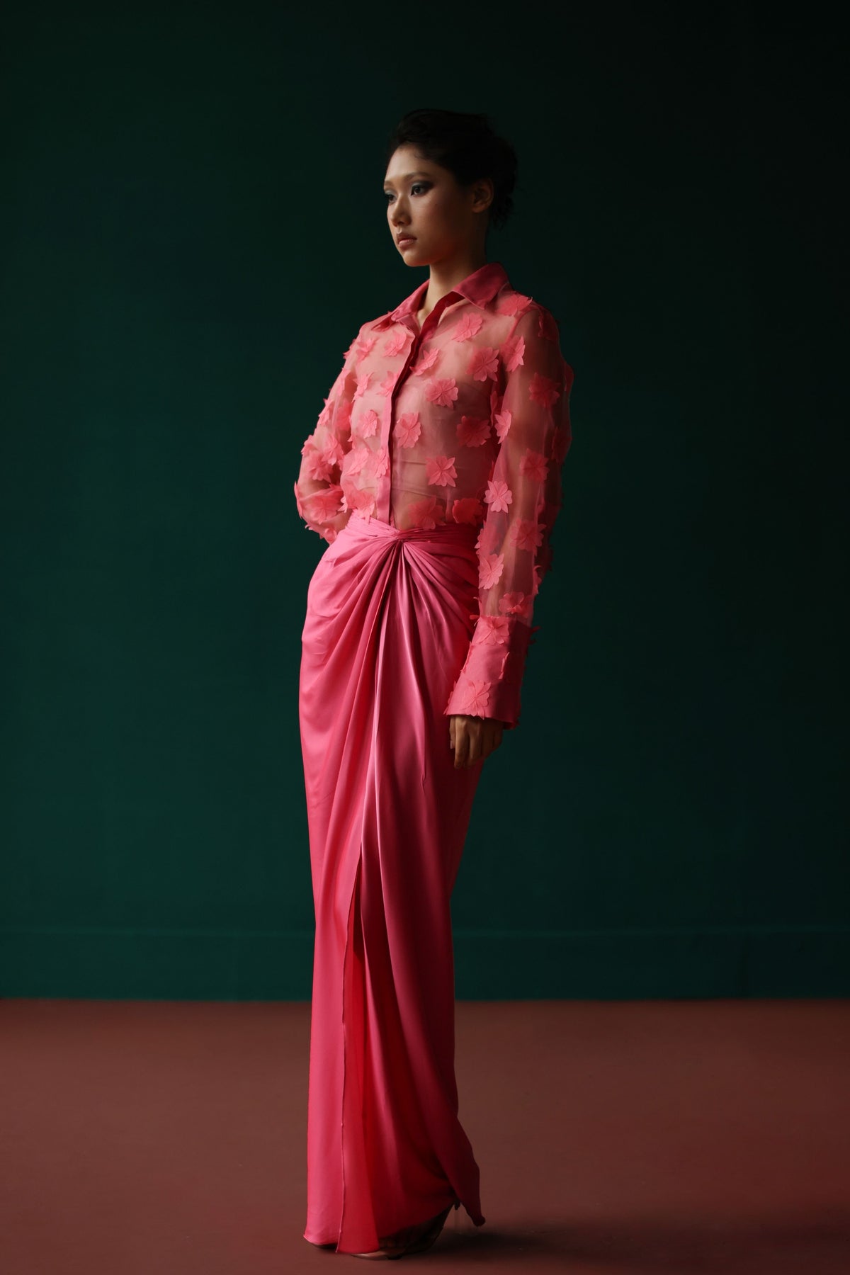 Pink Bloom Co-ord Set
