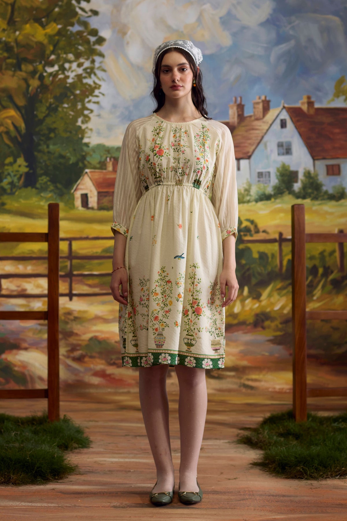 Lumina Floral Dress