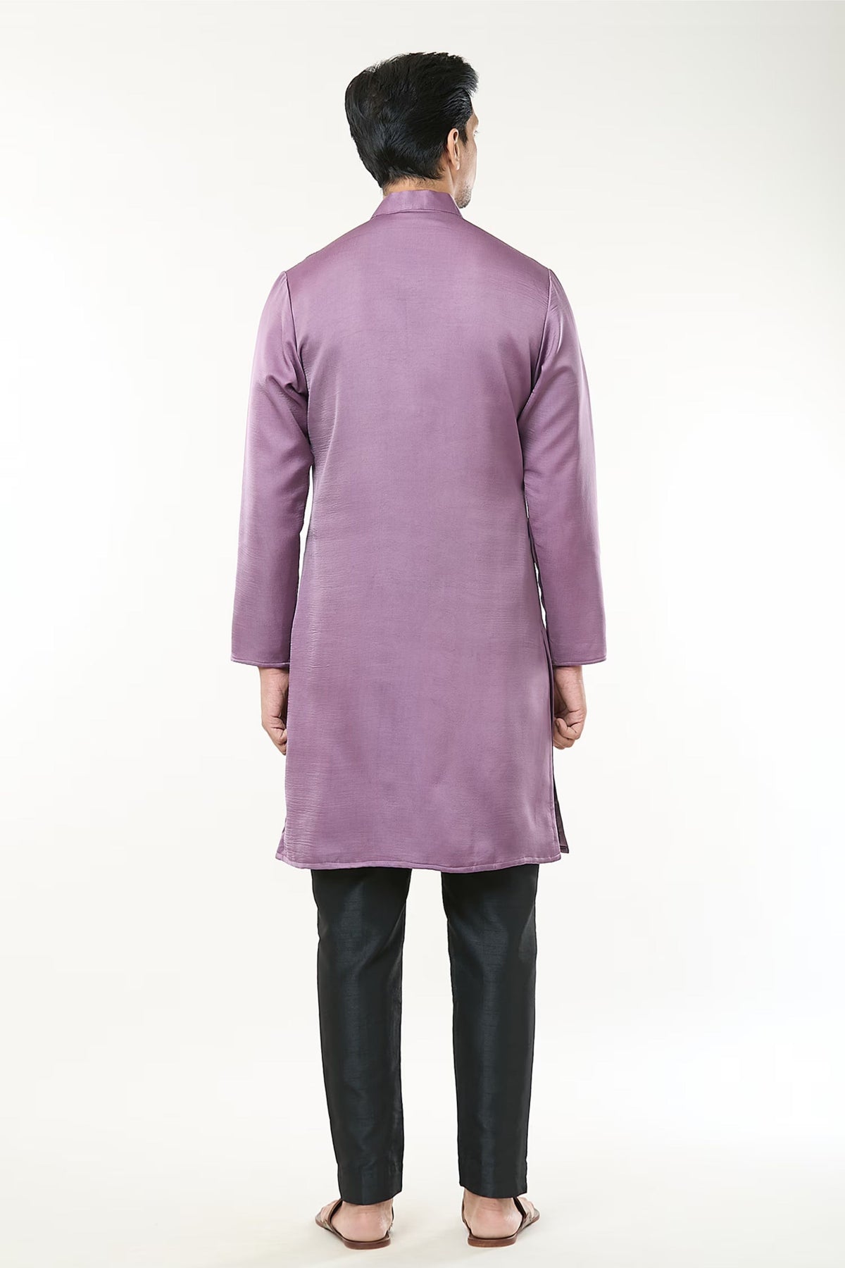 Lavender Pintuck Kurta Set
