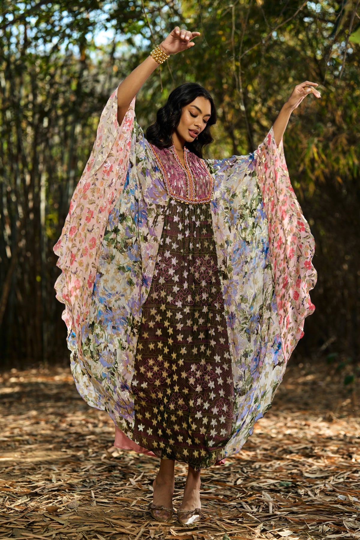 Karissa Embroidered Kaftan