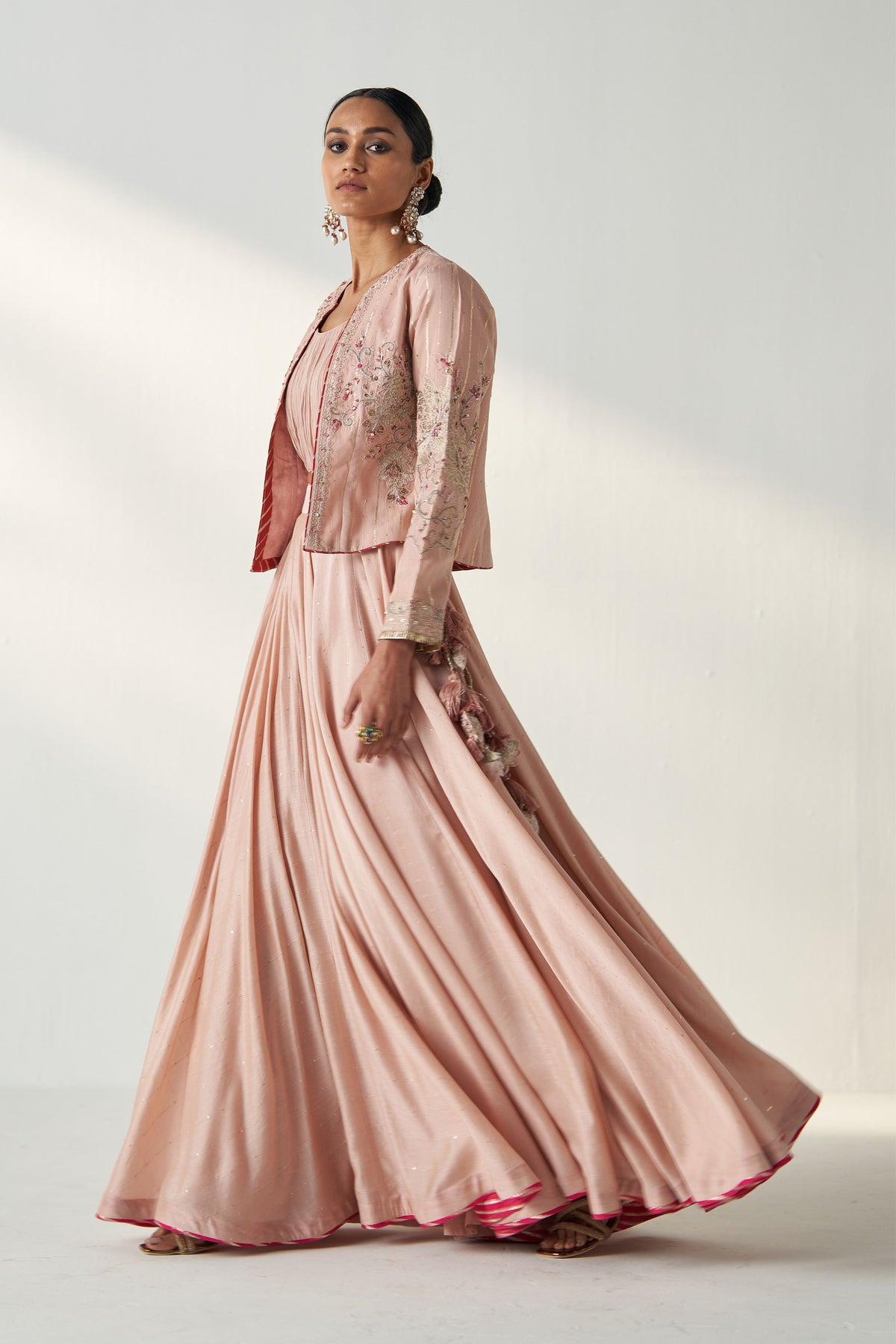 Radha Blush Pink Lehenga Set