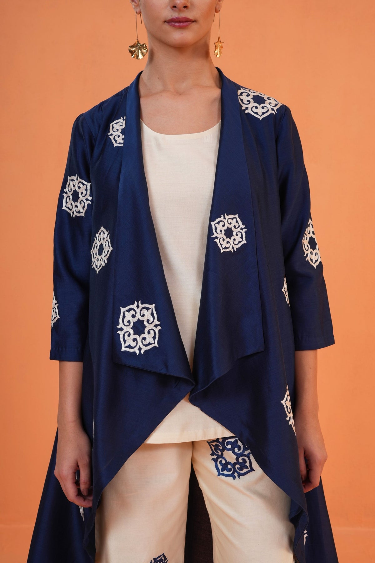 Blue Ivory Celestial Jacket Set