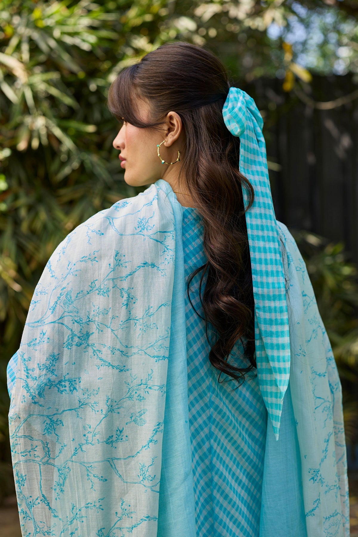Joyful Paths Blue Kurta Set