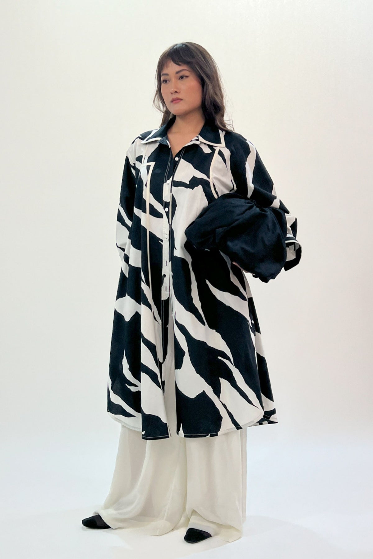 Line Shirt Dress