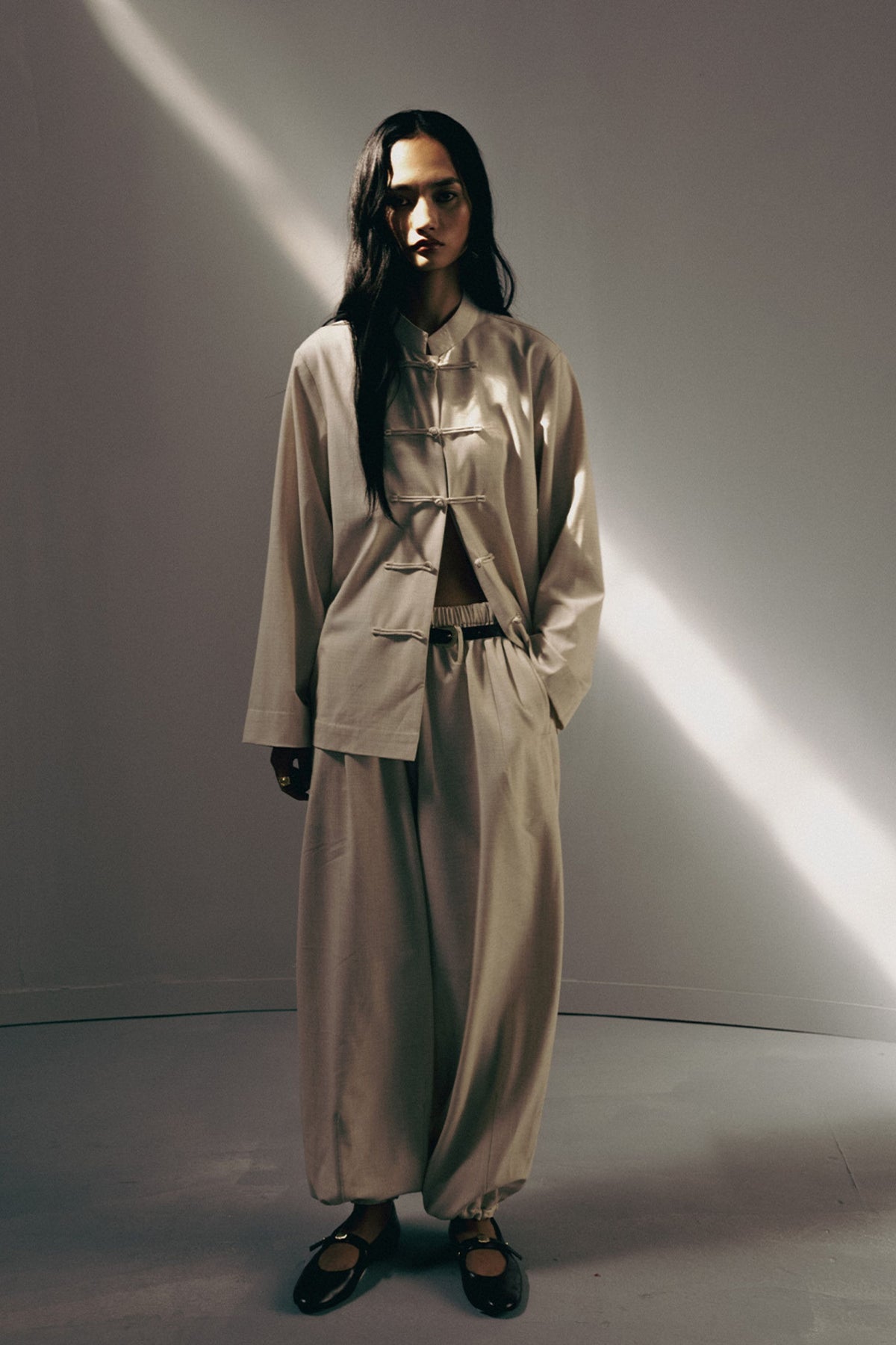 Warm Beige Overshirt