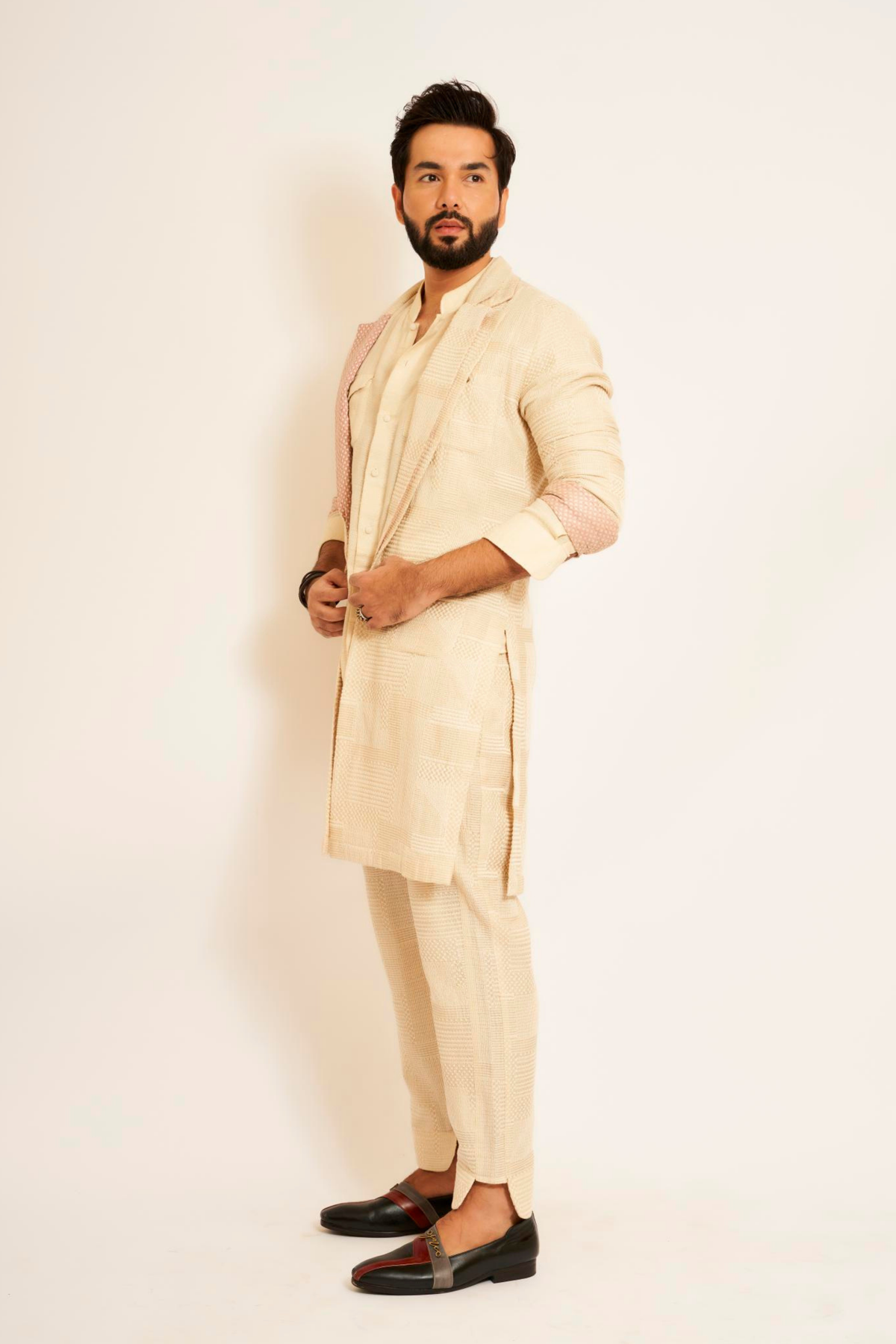 Shahab Ali In Indowestern Bandhgala