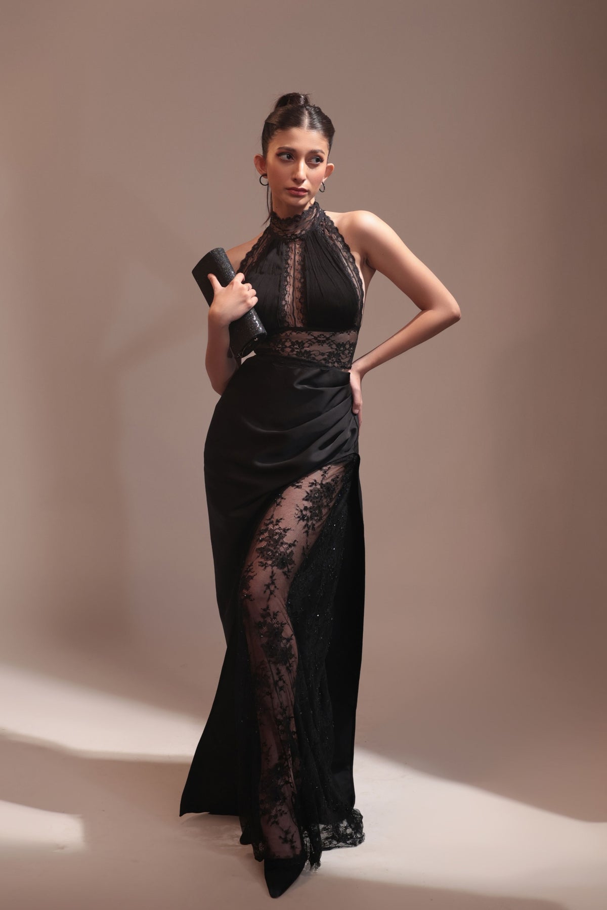Ombrelle Draped Skirt Set