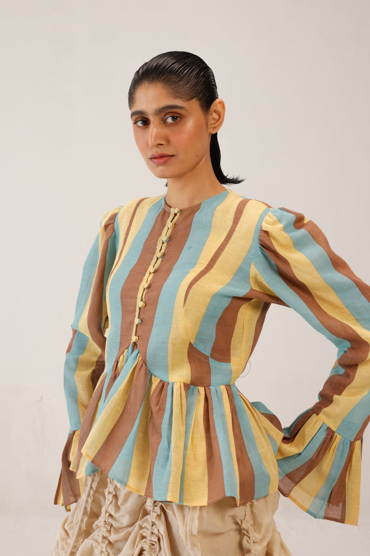 Frilled Jae Top