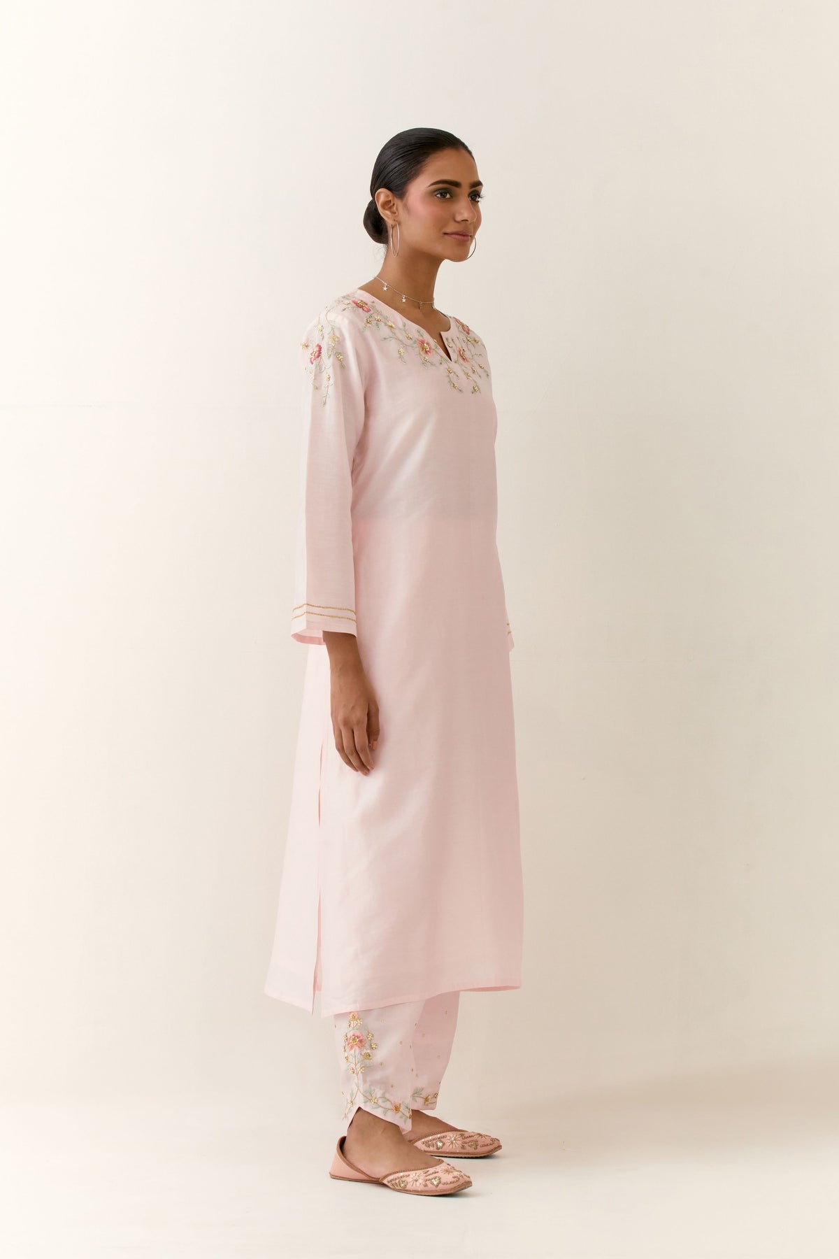 Pink Kurta Set