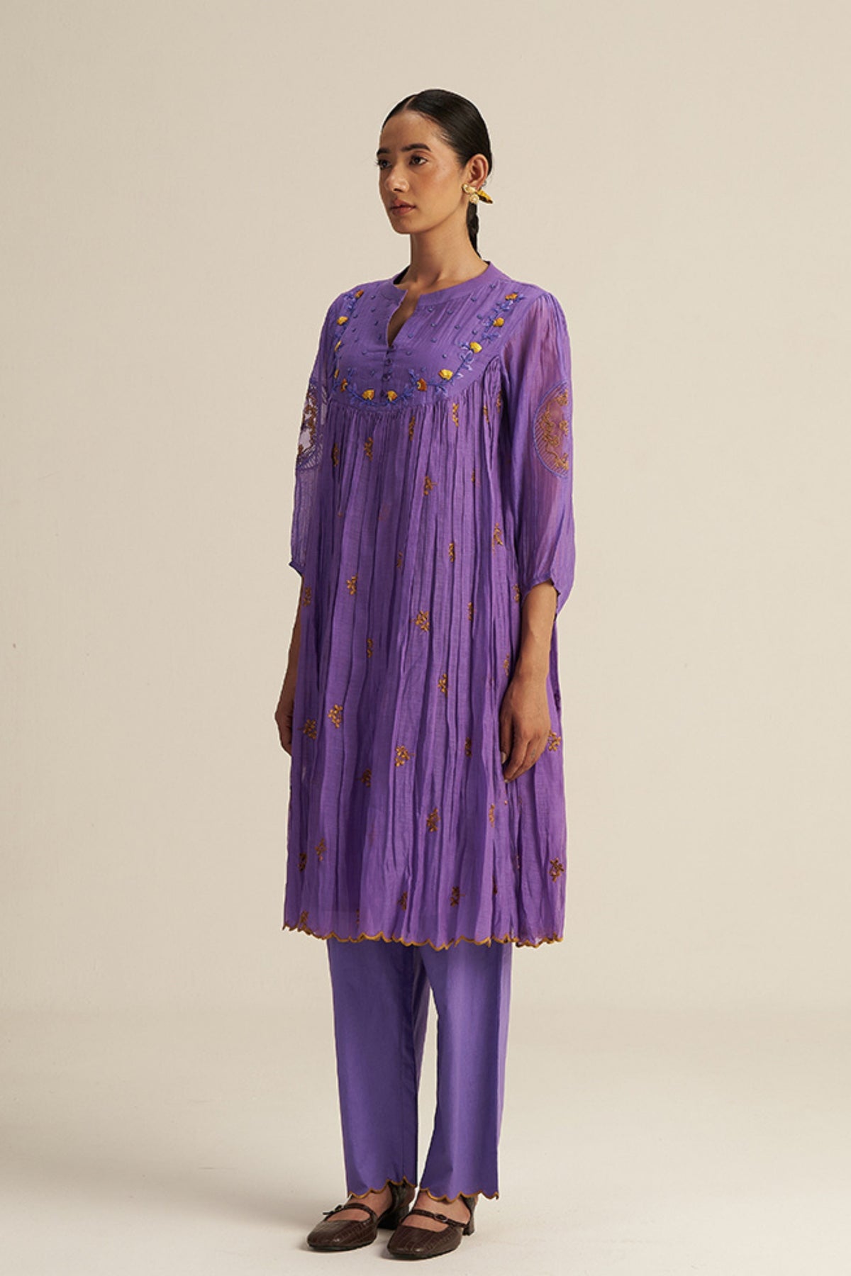 Old Rose Tunic Set