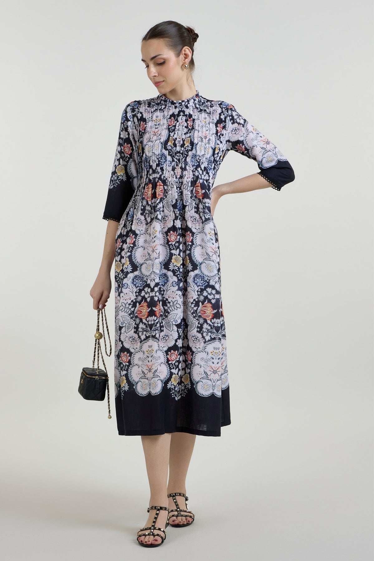 Valerie Pleated Dress