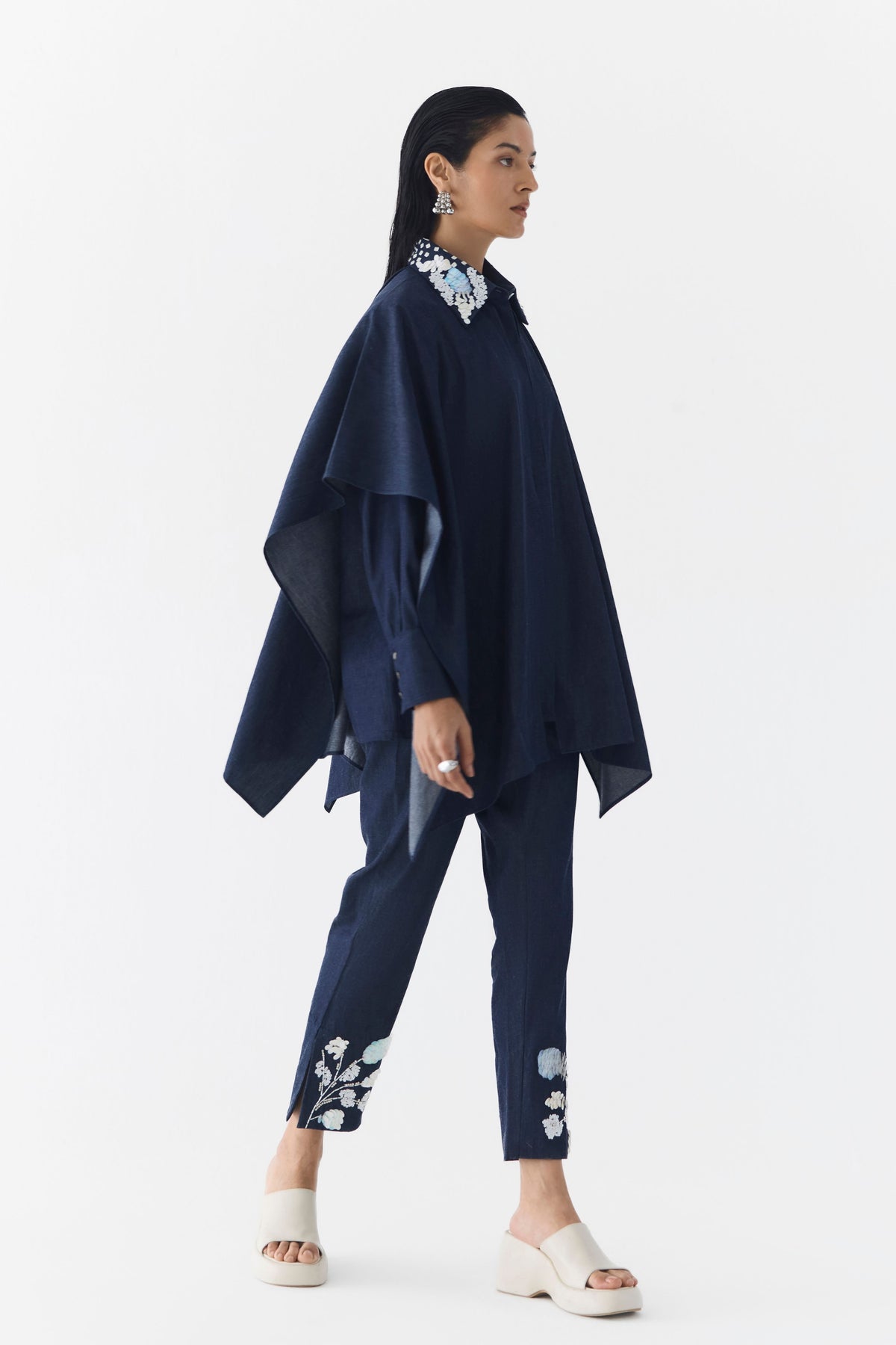 Calla Denim Shirt & Trousers