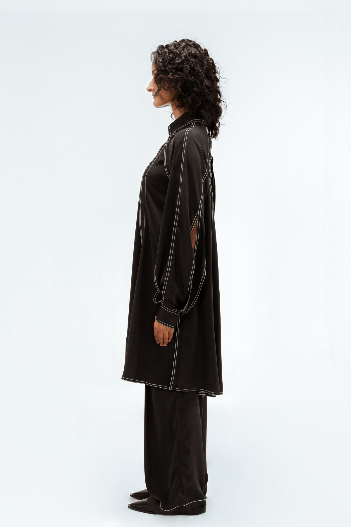 Caris Crepe Top