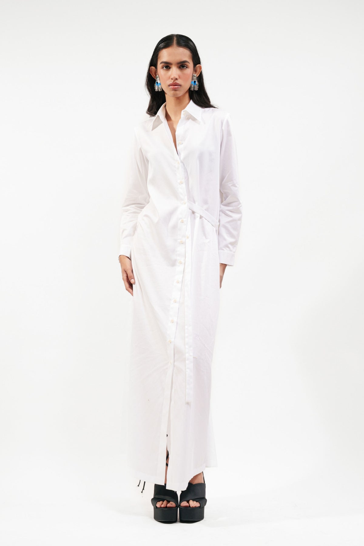 White Shirt Dress