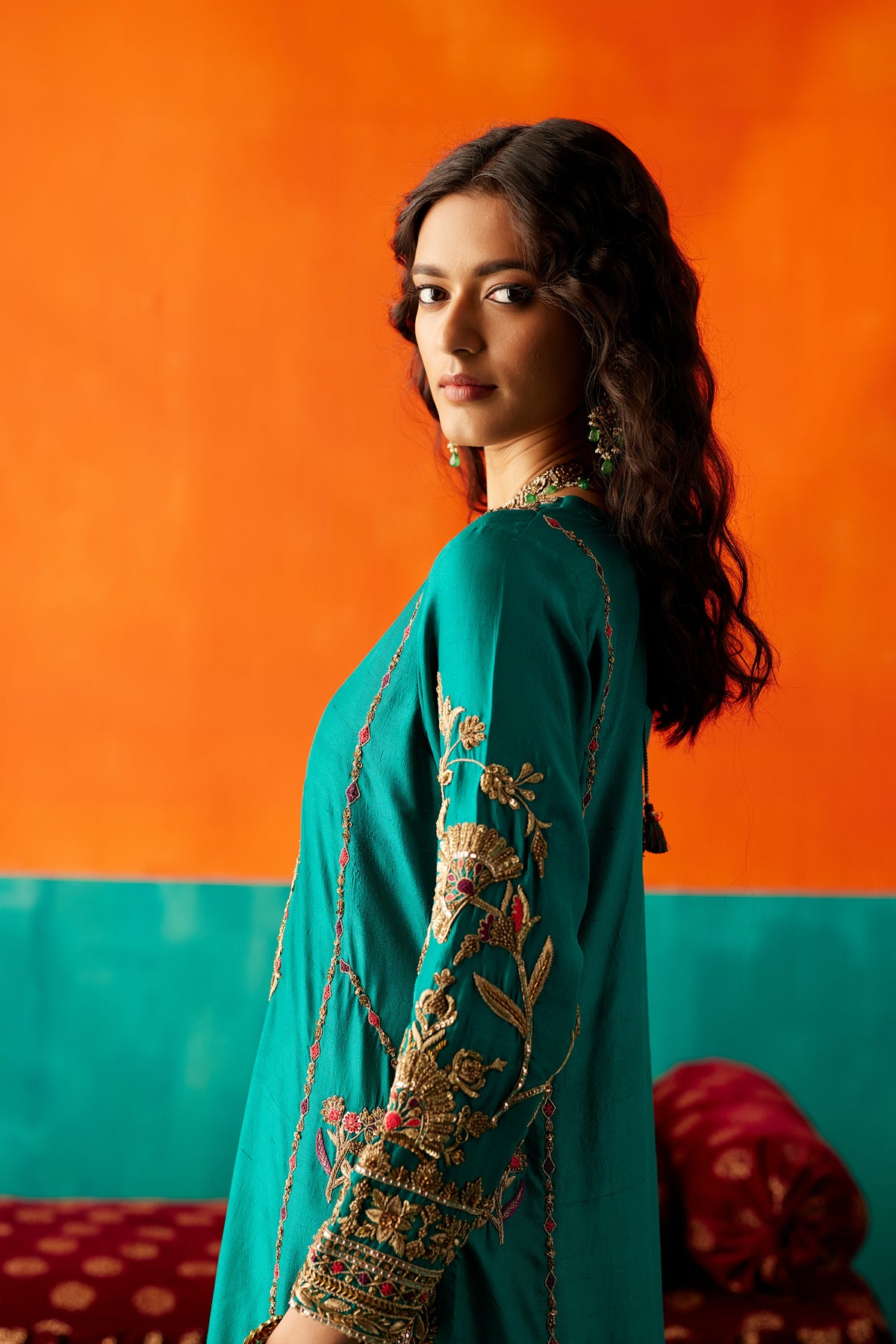 Castleton Green Kurta Set